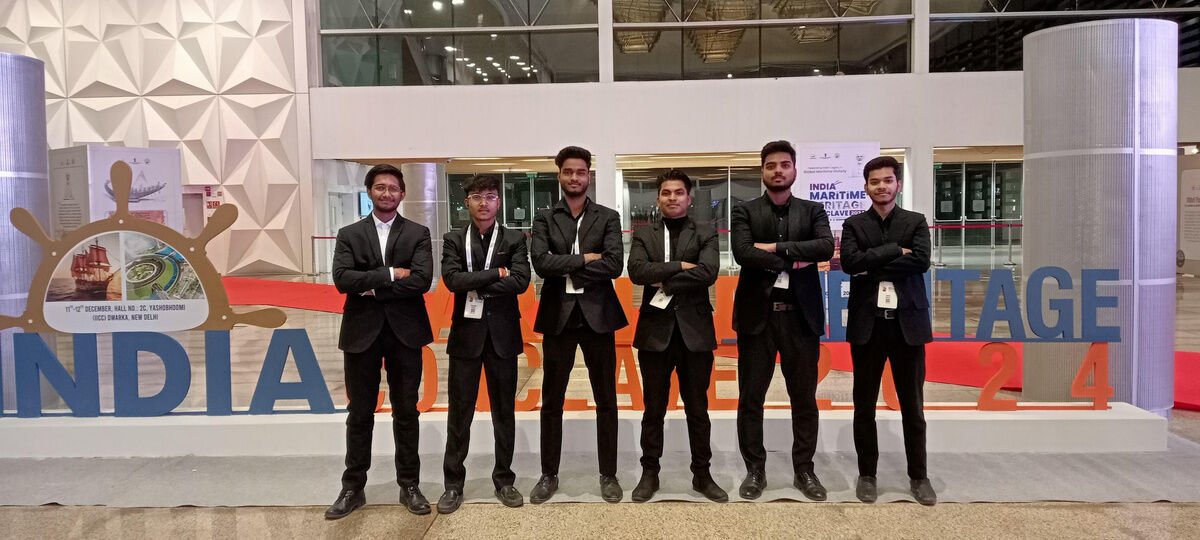 Showdeck crew at India Maritime Heritage Conclave, Yashobhoomi