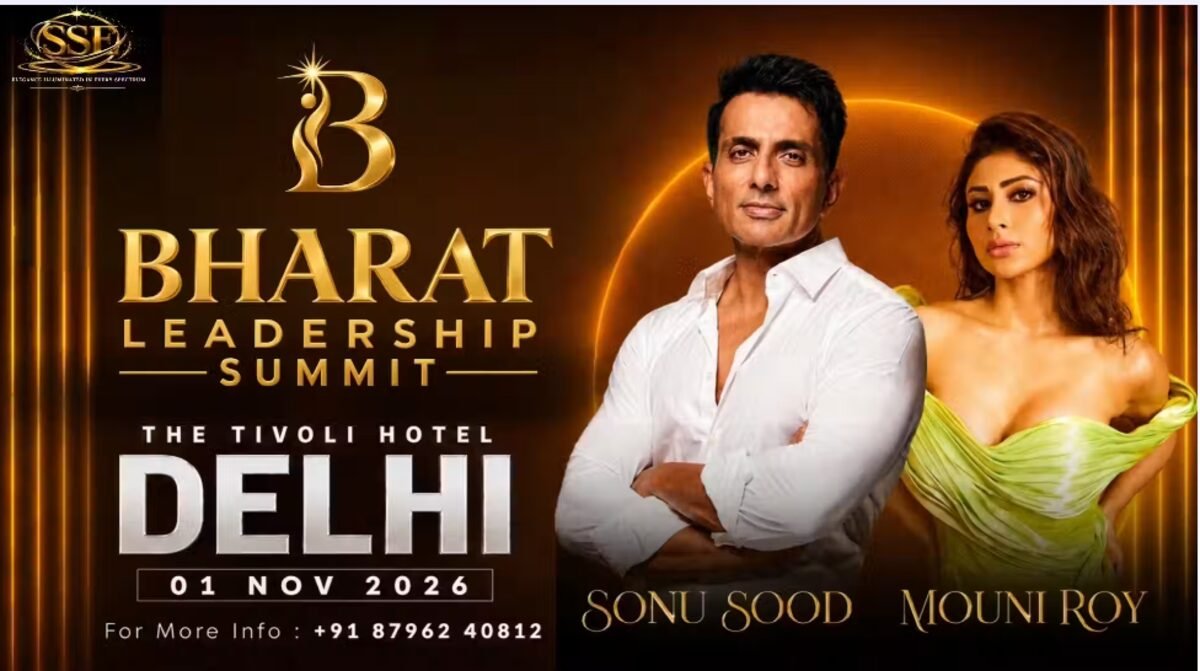 Bharat Leadership Summit event poster